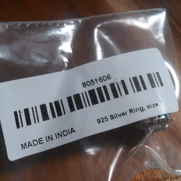 Mercury Mystic Topaz and White Zircon Sterling Silver Snowflake Ring (Size 7) - Picture 16 of 16